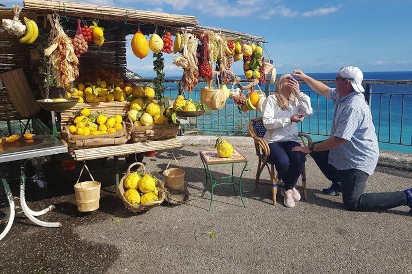 Tour Pompeii and Amalfi coast