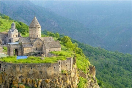 Private tour Jermuk, waterfall, Tatev Monastery and TaTev Ropeway