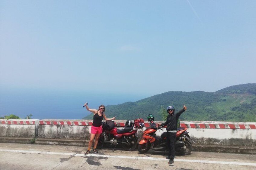 Hue- Golden Hand Bridge - Hoi An Motorbike Tour 