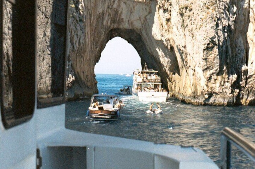 Small Group Stress Free Tour : Capri Island and Blue Grotto from Naples