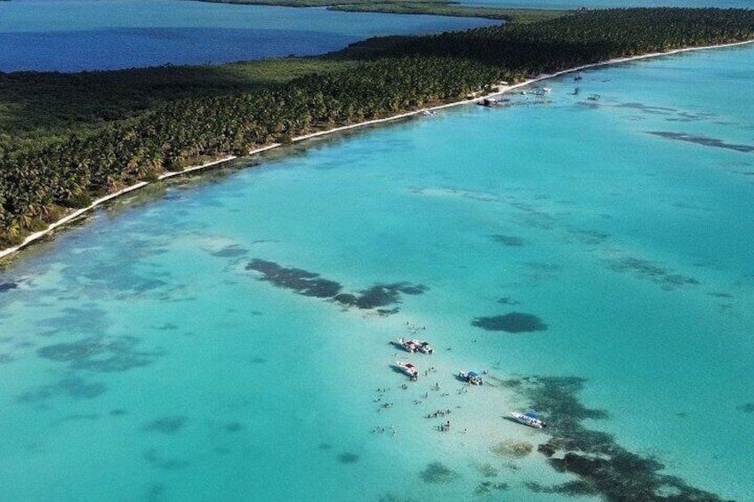 Saona Island, memorable all-inclusive experience, from Santo Domingo.