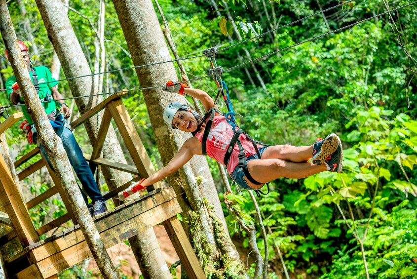 Dune Buggy Tour & Ziplining at Treetop Adventure Park