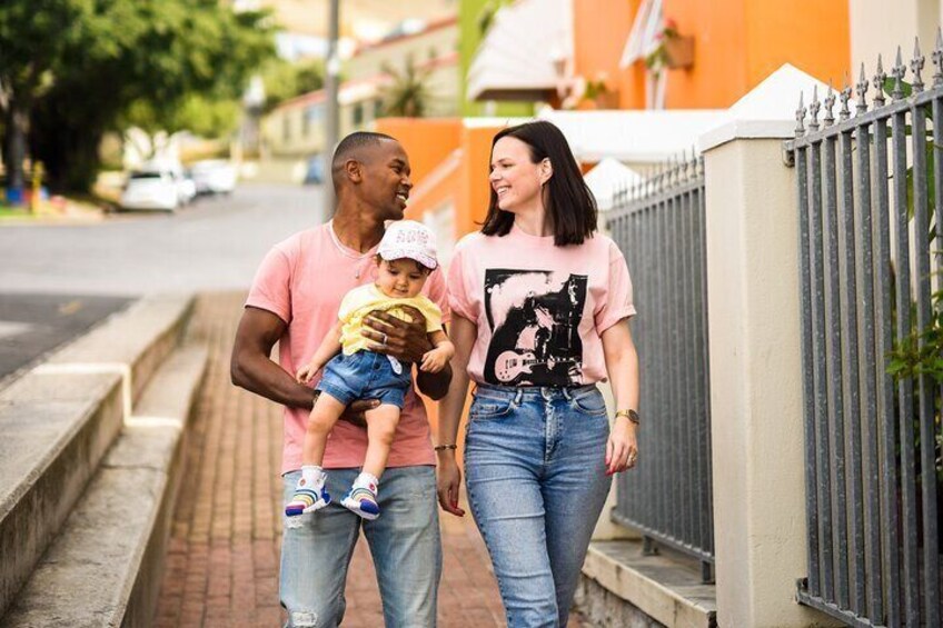 family photoshoot in Bo kaap