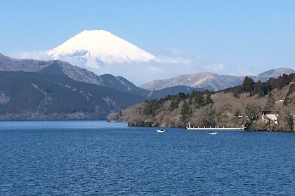 Hakone one-day tour with views and Onsen hot spring!