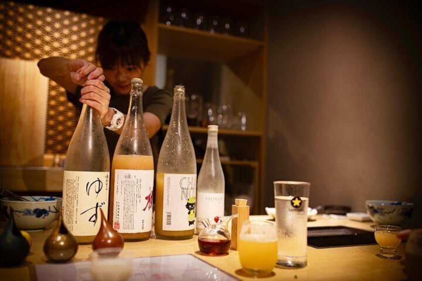 wagyu & sake pairing experience