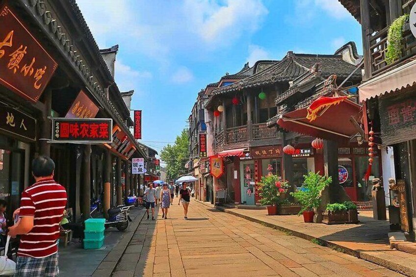Fengjing and Xitang Water Town Private Day Tour from Shanghai with Boat Ride