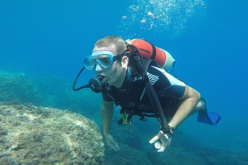 3.5 Hours Scuba Diving Experience in Taormina
