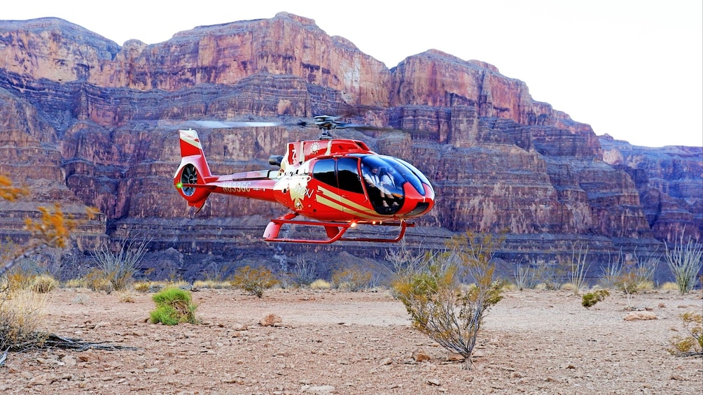 Grand Canyon Helicopter Landing Tour with River Rafting