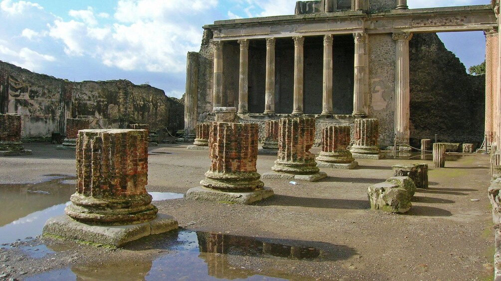 View of pompeii