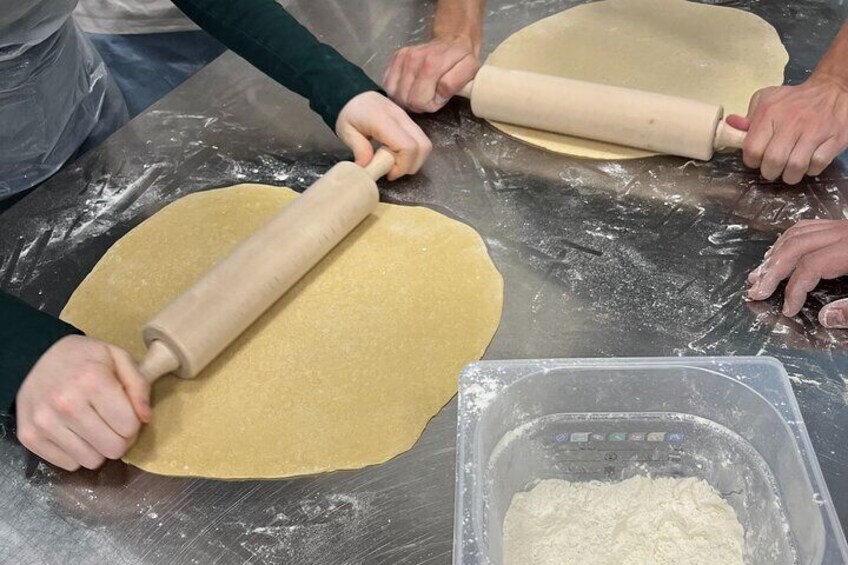 Fettuccine Alfredo and Ravioli Class with Grandma's Recipe