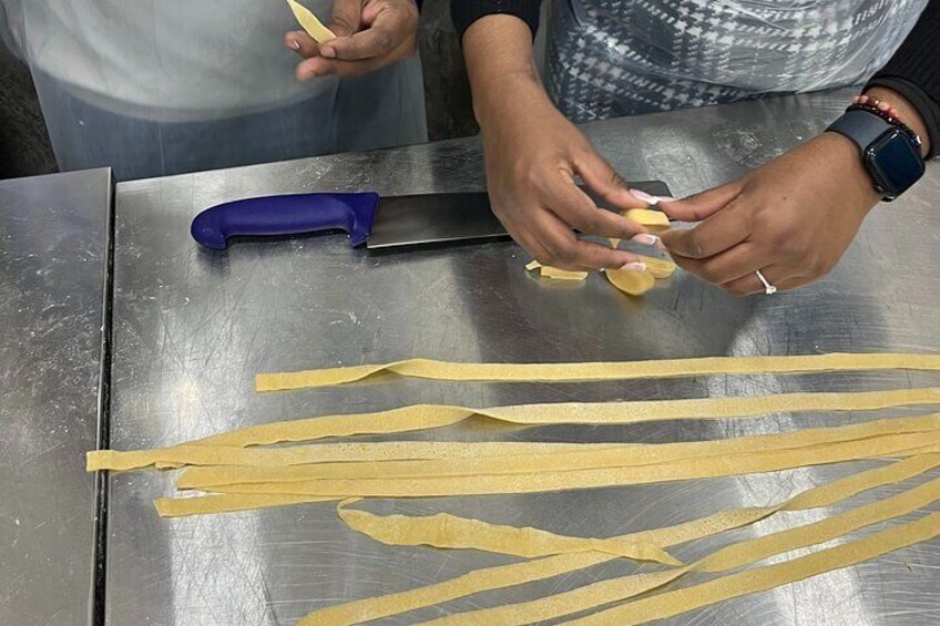 Fettuccine Alfredo and Ravioli Class with Grandma's Recipe