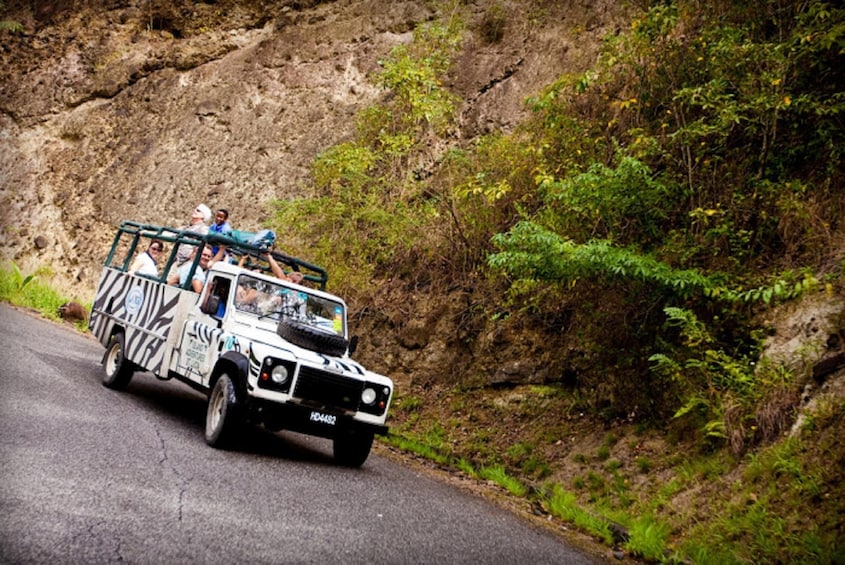 Soufriere Volcano Jeep Safari