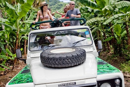 Soufriere Volcano Jeep Safari with Lunch