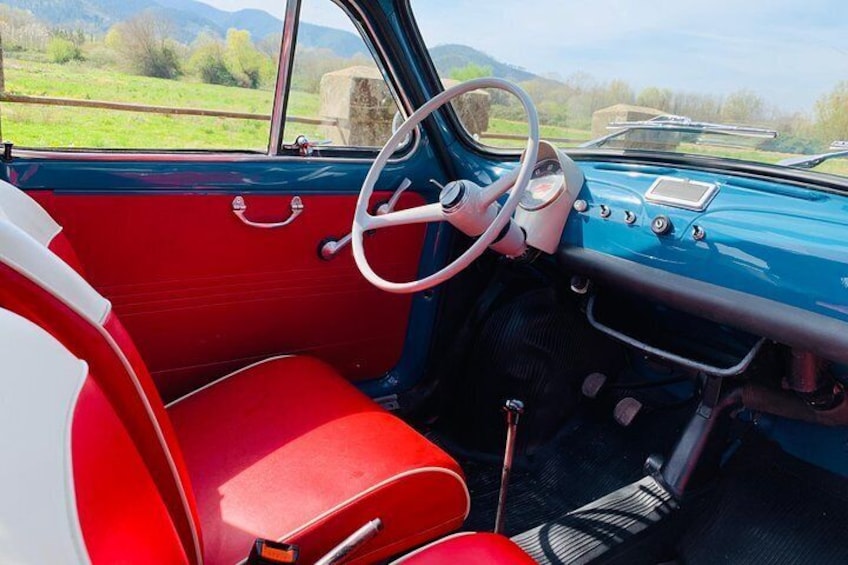 Fiat 500 tour-Drive a vintage car in the Tuscan countryside