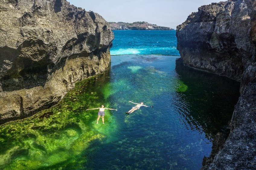 Broken Beach, Angel's Billabong, Kelingking Bch & Crystal Bay : Nusa Penida West