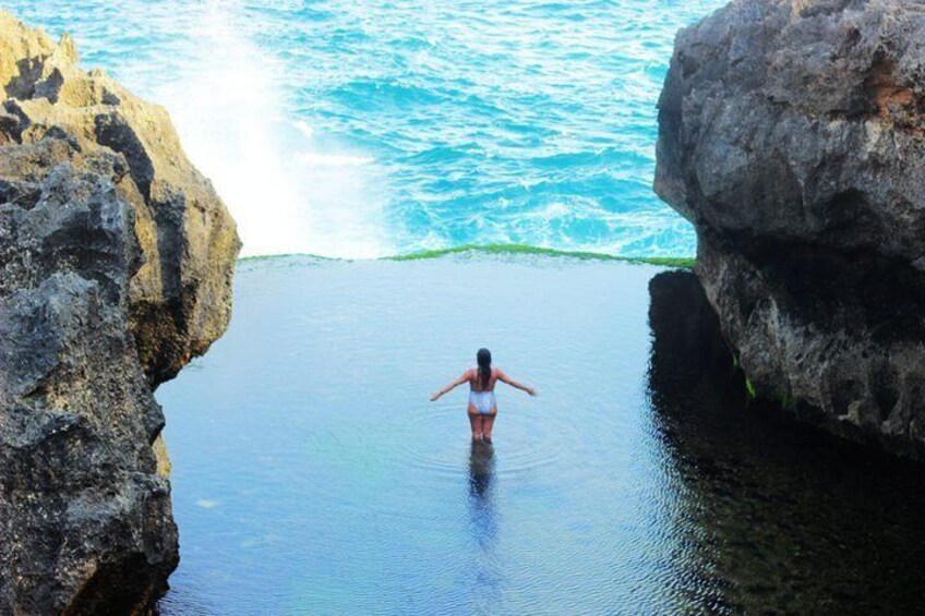 Broken Beach, Angel's Billabong, Kelingking Bch & Crystal Bay : Nusa Penida West