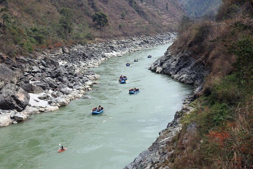 Full-Day Rafting Adventure in Trishuli River from Kathmandu