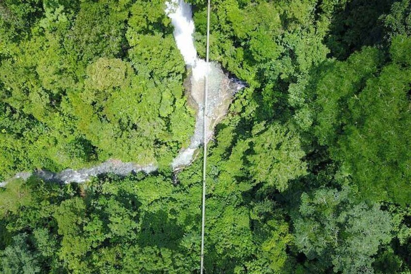 Campesinos Waterfalls and Hanging Bridges from Manuel Antonio