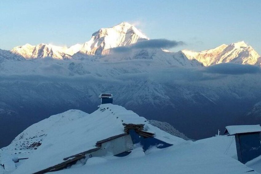 Mount Dhaulagiri 8167m.