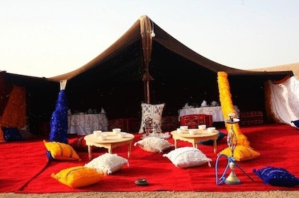 Marrakesh: Agafay Desert Sunset Dinner with a Show and Transfers
