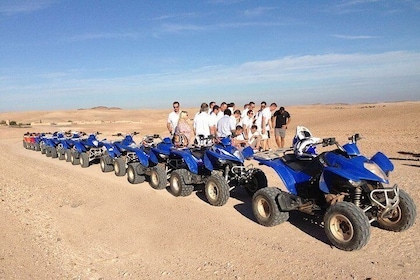 agadir quad tour all'altopiano desertico - 1 ora e trasferimento