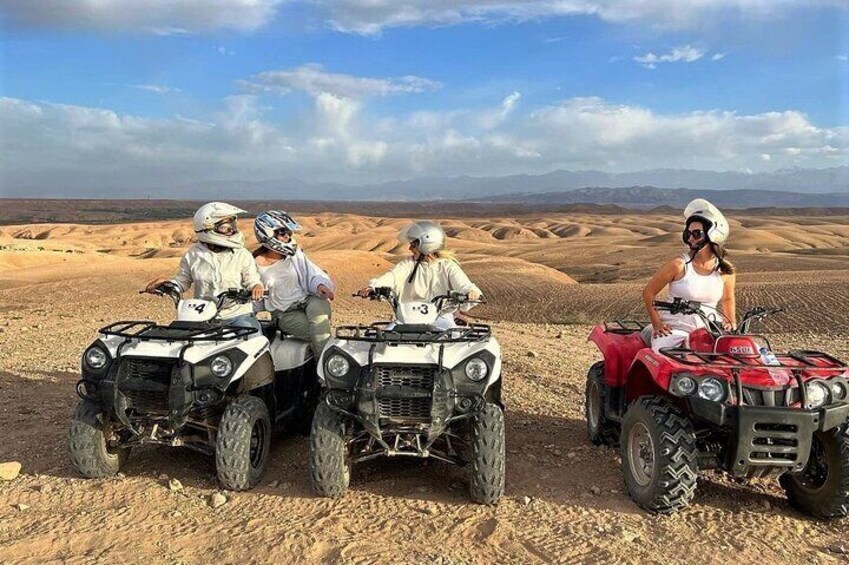  Marrakech: Quad and Camels in the Agafay Desert with Lunch