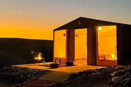 Overnight stay in the Agafay Desert, Deluxe Tent with Show and Swimming Poo...