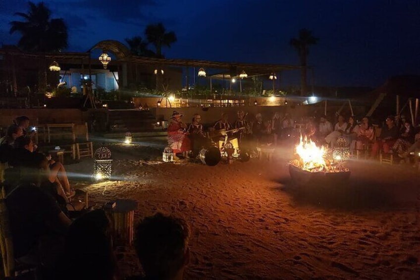 Marrakech: Agafay Desert Dinner Show and Sunset Camel Ride