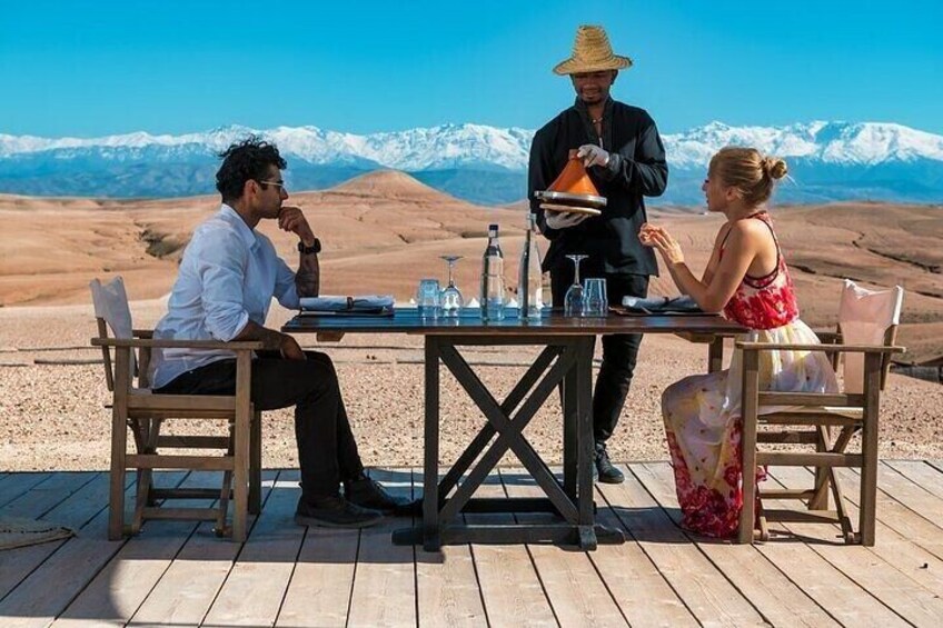 Agafay Desert: Magical Sunset Dinner with a Show