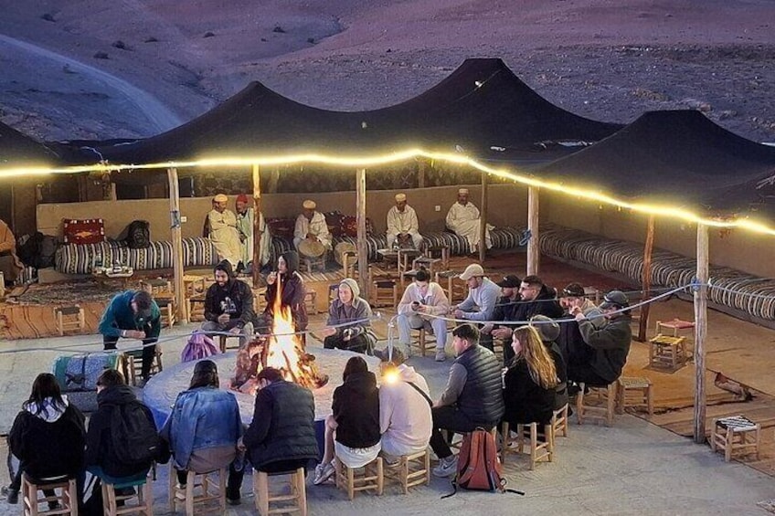 Marrakech: Agafay Desert Dinner Show and Sunset Camel Ride