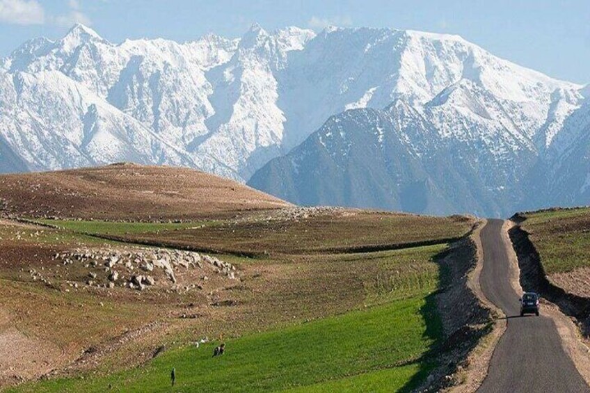 Agafay Desert, Atlas Mountains and Waterfall Day Trip from Marrakech