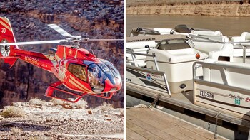Grand Canyon Flight, Skywalk & Colorado River Cruise