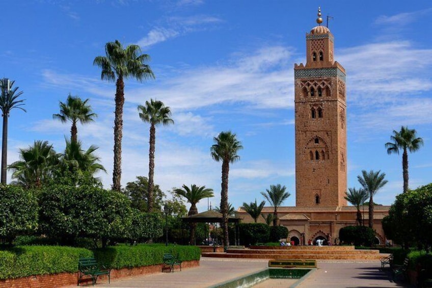 Exploring Marrakesh in half-day sightseeing tour