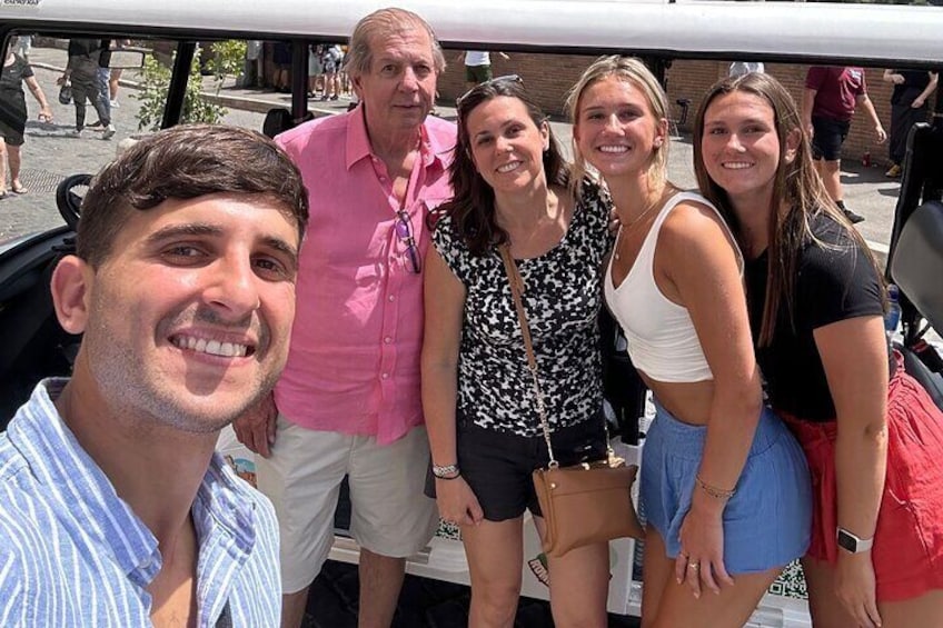 Exclusive 6 hours tour of Rome in Golf cart for Cruisers