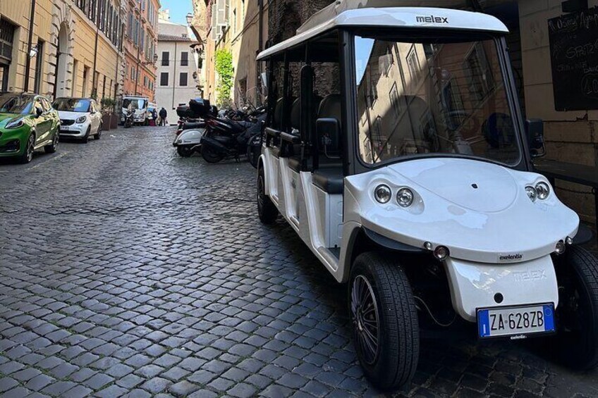 Exclusive 6 hours tour of Rome in Golf cart for Cruisers