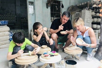 Explore Charming Hanoi: Pottery, Train Street, Egg Coffee & Cyclo