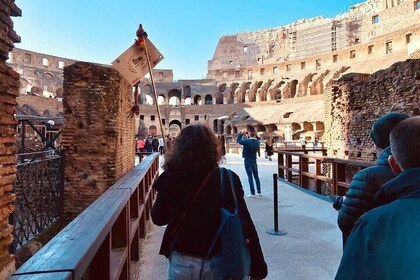 Colosseum VIP access with arena and ancient Rome small group tour