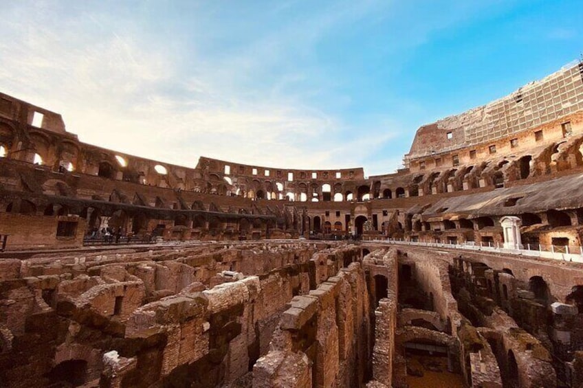 Colosseum VIP Access with Arena and Ancient Rome Tour