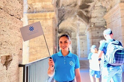 Rome: Colisée avec Arène, Forum Romain et Visite Guidée Palatine