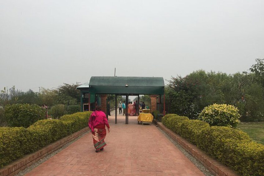 Entrance of Mayadevi Temple Lumbini
