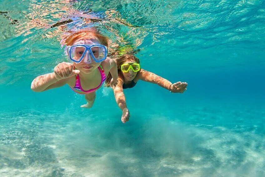 Snorkeling for kids from 5 years