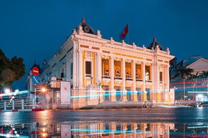 Hanoi Opera House - Meeting point for travelers who donot stay in Hanoi Old Town 