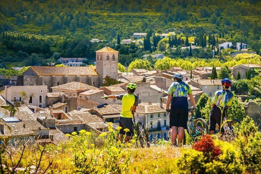 E bike tour around Lagrasse