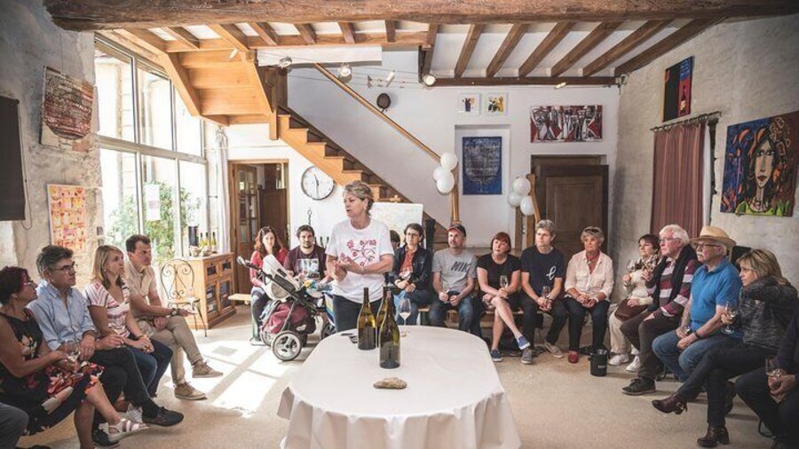 Tasting at Domaine Clotilde Davenne