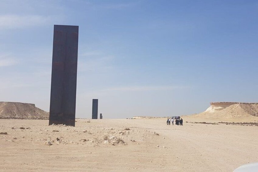 Qatar's West Coast Tour: Zekreet, Richard Serra & Mushroom Rock Formation