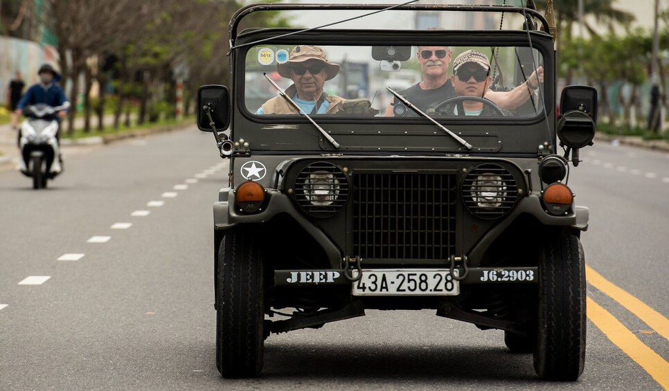 Jeep tour: Full day Monkey Mountain in Son Tra Peninsula