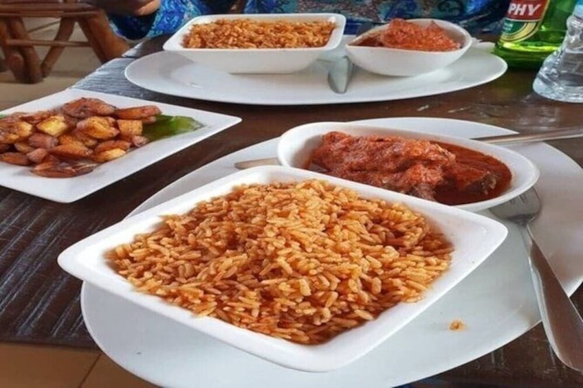 Show item 2 of 6. Lagos Cuisine Tour 4_RAG