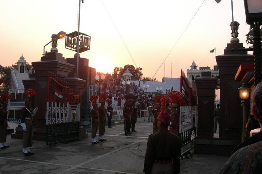Amritsar - Be a part of the Beating retreat ceremony Wagah Border