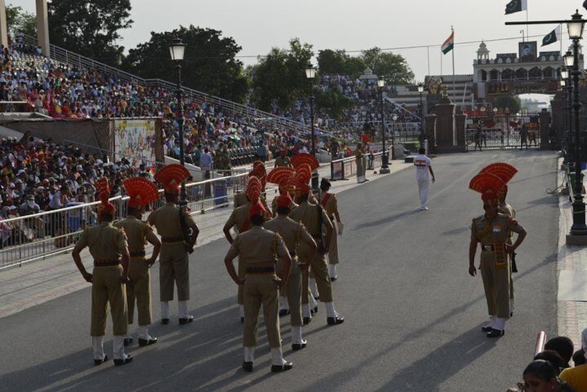 Amritsar - Be a part of the Beating retreat ceremony Wagah Border