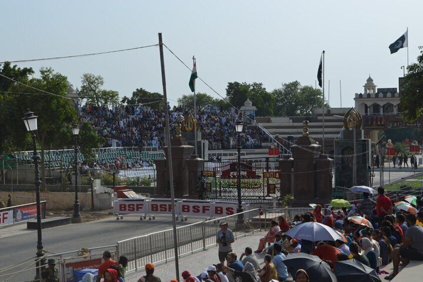 Amritsar - Be a part of the Beating retreat ceremony Wagah Border